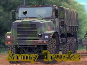 Army Trucks skjulte objekter