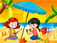 Puzzle da spiaggia