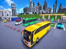 City Coach Bus Parkering Äventyrsimulator 2020