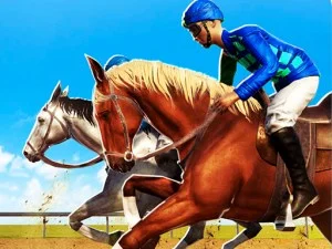 Pferderennen Spiele 2020 Derby Reitreiten 3D