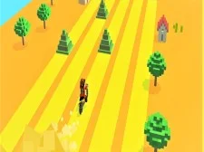 Infinite Bike Runner Game 3D
