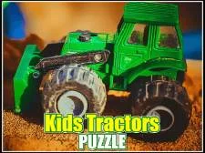 Puzzle dei trattori per bambini