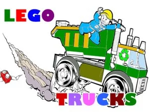 Camion LEGO Coloring.