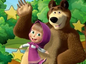 Lille pige og bjørnen skjulte stjerner