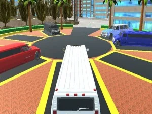 Luksus Limo Taxi Driver City Game