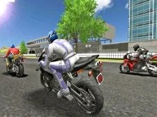 Motosiklet Yarışçısı 3D