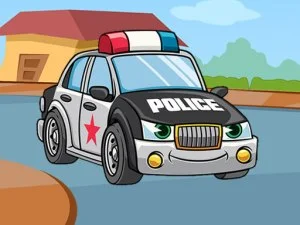 Politiets biler Jigsaw.