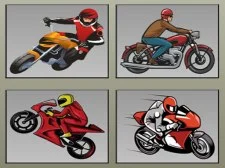 Memoria di motociclette da corsa