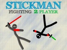 Pertarungan Stickman 2 Pemain