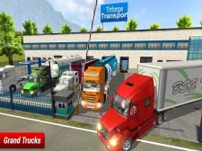 Simulatore del rimorchio per camion cargo stradale