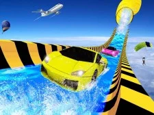 Aventura de carreras de coches de diapositiva de agua 2020