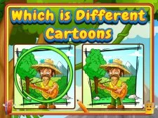 Which Is Different Cartoon