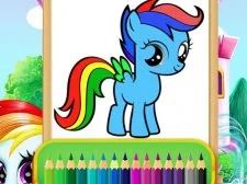 Wonder Pony Coloring.