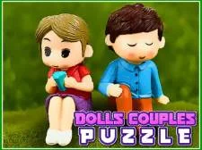 Bambole coppie puzzle.