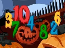 Halloween versteckte Zahlen