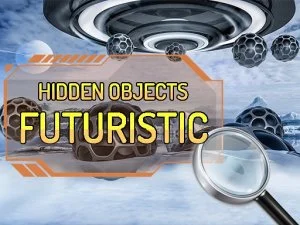 Skjulte objekter futuristiske